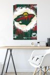 Trends International NHL Minnesota Wild - Maximalist Logo 23 Wall Poster, 34L x 22.4W, Unframed Version