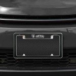 Rico Industries NHL Florida Panthers Black 12" x 6" Chrome All Over Automotive License Plate Frame for Car/Truck/SUV