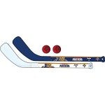 Franklin Sports Florida Panthers NHL Mini Hockey Stick Set - NHL Team Knee Hockey Stick and Ball Set - Two Players - Great Toy for Kids