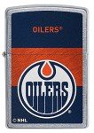 Zippo 2021 NHL Edmonton Oilers Street Chrome Pocket Lighter