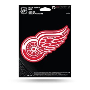 Rico Industries NHL Hockey Detroit Red Wings Medium Die Cut Decal 5.00" x 7.00"