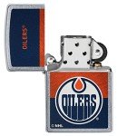 Zippo 2021 NHL Edmonton Oilers Street Chrome Pocket Lighter