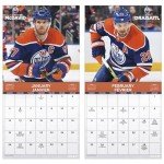 2025 NHL Edmonton Oilers Wall Calendar (Bilingual French) (English and French Edition)