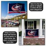 WinCraft Columbus Blue Jackets Flag 3x5 Banner