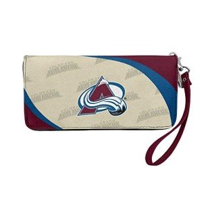 Littlearth Colorado Avalanche NHL Curve Zip Organizer Wallet