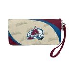 Littlearth Colorado Avalanche NHL Curve Zip Organizer Wallet