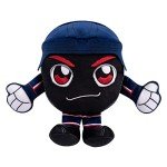 Bleacher Creatures Columbus Blue Jackets 8" Kuricha Hockey Puck Sitting Plushies- Soft Chibi Inspired Plush