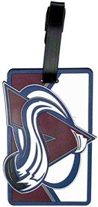 NHL Colorado Avalanche Soft Bag Tag, 7.5
