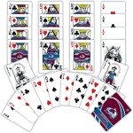 MasterPieces Family Games - NHL Colorado Avalanche Playing Cards - Officially Licensed Playing Card Deck for Adults, Kids, and Family