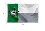 WinCraft Dallas Stars State of Texas 3x5 Feet Banner Flag