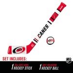 Franklin Sports Carolina Hurricanes NHL Mini Soft Hockey Stick Set - NHL Team Soft Foam Mini Hockey Stick and Ball Set - Great Toy for Kids