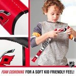 Franklin Sports Carolina Hurricanes NHL Mini Soft Hockey Stick Set - NHL Team Soft Foam Mini Hockey Stick and Ball Set - Great Toy for Kids