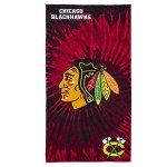 Northwest The Company NHL Chicago Blackhawks Beach Towel, 30" x 60", Psychedelic