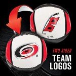 Franklin Sports Carolina Hurricanes NHL Mini Soft Hockey Stick Set - NHL Team Soft Foam Mini Hockey Stick and Ball Set - Great Toy for Kids