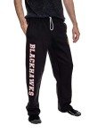 NHL Men's Premium Fleece Official Team Sweatpants (Chicago Blackhawks, X-Large)