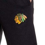 NHL Men's Premium Fleece Official Team Sweatpants (Chicago Blackhawks, X-Large)