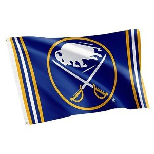 Desert Cactus Buffalo Sabres Flag NHL 100% Polyester Indoor Outdoor 3x5 feet National Hockey League Team Flags (Flag A)