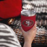 FOCO San Francisco 49ers NFL Team Logo 30 oz Tumbler - Red