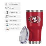 FOCO San Francisco 49ers NFL Team Logo 30 oz Tumbler - Red