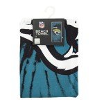 Northwest NFL Jacksonville Jaguars Unisex-Adult Beach Towel, 30" x 60", Psychedelic