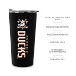 Rico Industries NHL Hockey Anaheim Ducks 18oz Soft Touch, Easy Grip Tumbler