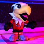 Bleacher Creatures Washington Capitals Slapshot 8" Kuricha Mascot Sitting Plush - Soft Chibi Inspired Mascot