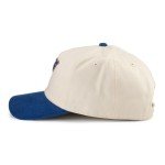 AMERICAN NEEDLE St. Louis Blues NHL Burnett Adjustable Snapback Baseball Hat, Cream/Royal (23020A-SLB-CRRY)