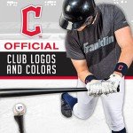 Franklin Sports Cleveland Guardians MLB Baseball Wristbands - Youth MLB Team Logo Sweat Wristbands - Great for Costumes and Uniforms - Wristband Pair Blue