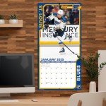 TURNER SPORTS St Louis Blues 2025 12x12 Team Wall Calendar (25998011955)