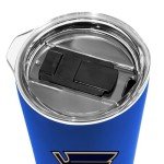 Rico Industries NHL Hockey St. Louis Blues 18oz Soft Touch, Easy Grip Tumbler