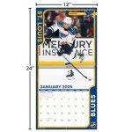 TURNER SPORTS St Louis Blues 2025 12x12 Team Wall Calendar (25998011955)
