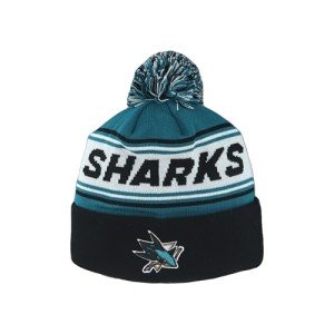 ZHATS Standard NHL Officially Licensed Beanie Pom Finish Line, Team Color, One Size