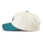 AMERICAN NEEDLE San Jose Sharks NHL Blue Line Adjustable Snapback Baseball Hat, Ivory/Teal (EM004A-SJS-IVTE)