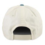 AMERICAN NEEDLE San Jose Sharks NHL Blue Line Adjustable Snapback Baseball Hat, Ivory/Teal (EM004A-SJS-IVTE)