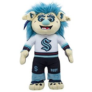 Bleacher Creatures Seattle Kraken Buoy 10" Mascot Plush Figure- A Mascot for Play or Display
