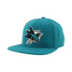 ZHATS Standard NHL Officially Licensed Adjustable Snapback Hat Flat Bill Z11 Icon Team Color, One Size