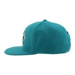 ZHATS Standard NHL Officially Licensed Adjustable Snapback Hat Flat Bill Z11 Icon Team Color, One Size