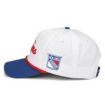 AMERICAN NEEDLE New York Rangers NHL Roscoe Adjustable Snapback Baseball Hat (23008A-NYR-WHRO)
