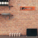 Rico Industries NHL Hockey Philadelphia Flyers Metal Street Sign 4" x 15" Home Décor - Bedroom - Office - Man Cave,Silver
