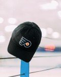 AMERICAN NEEDLE Philadelphia Flyers Unisex Blue Line NHL National Hockey League Team Baseball Hat Adjustable Buckle Strap Dad Cap (40742B-PHF-BLK)