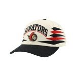 ZHATS Standard NHL Officially Licensed Hat Competitor Retro Diamond, Ivory, One Size