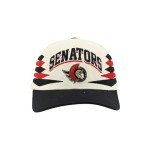 ZHATS Standard NHL Officially Licensed Hat Competitor Retro Diamond, Ivory, One Size