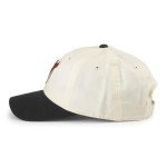 AMERICAN NEEDLE New Jersey Devils NHL Blue Line Adjustable Snapback Baseball Hat, Ivory/Black (EM004A-NJD-IBLK)