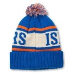 AMERICAN NEEDLE NHL New York Islanders National Hockey League Team Pillow Line Knit Beanie Cap (23012A-NYI-RYOI)