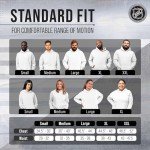 Wright & Ditson Adult NHL Gameday Hooded Sweatshirt - Officially Licensed - Fleece Hockey Pullover - Unisex Hoodie (New Jersey Devils - Black, Large)