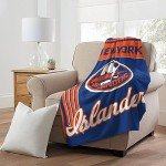 NORTHWEST NHL Officially Licensed New York Islanders 46" x 60" Microfiber Throw Blanket