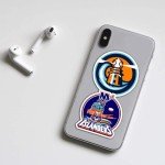 25 PCS New York American Islanders Hockey Stickers for Water Bottle, Laptop, Bicycle, Computer, Motorcycle, Travel Case, Car Decal Decoration Sticker