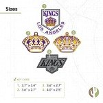 Desert Cactus Los Angeles Kings LA Team NHL National Hockey League Sticker Vinyl Decal Laptop Water Bottle Car Scrapbook (Vintage Sheet)