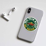 25 PCS Minnesota American Wild Hockey Stickers for Water Bottle, Laptop, Bicycle, Computer, Motorcycle, Travel Case, Car Decal Decoration Stickers