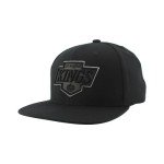 ZHATS Standard NHL Officially Licensed Adjustable Snapback Hat Flat Bill Z11 Black Element, One Size